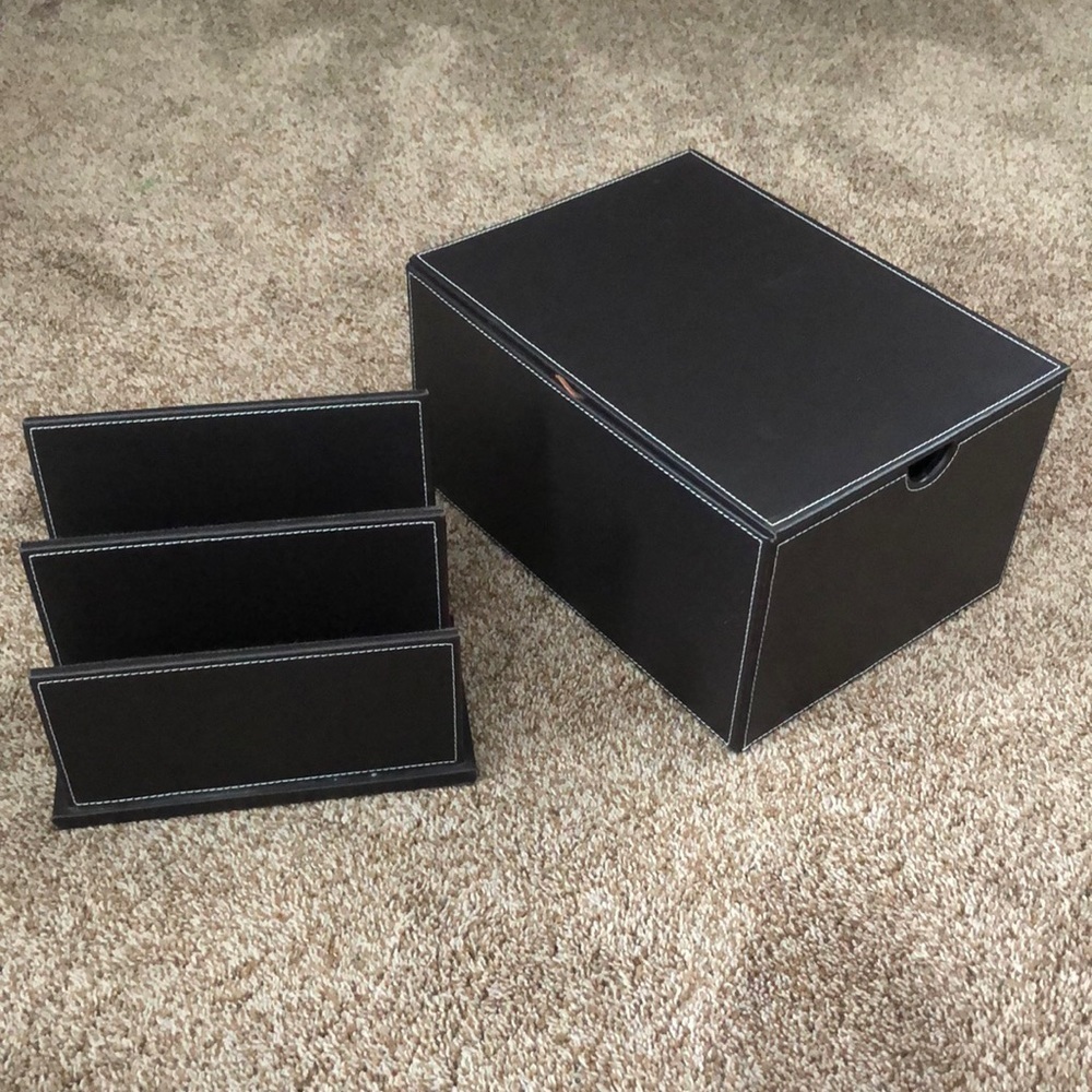 Paper Organizer and Letter Organizer Set